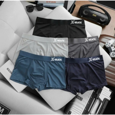 Combo 5 quần boxer nam KOZTEMO vải thun lạnh co dãn 4 chiều thoáng khí - 155.421₫