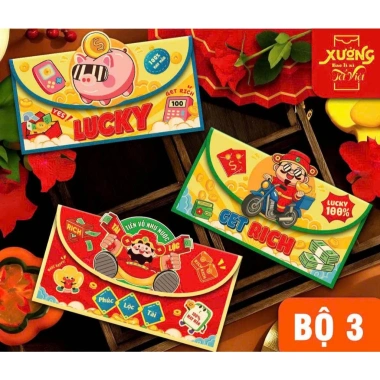 Combo 5 Set 15 Bao Lì Xì Ngang Phong Bì Thư Cao Cấp Tết 2.026 Giá 27.000 VNĐ 4 Combo 5 Set 15 Bao Lì Xì Ngang Phong Bì Thư Cao Cấp Tết 2.026 Giá 27.000 VNĐ 4