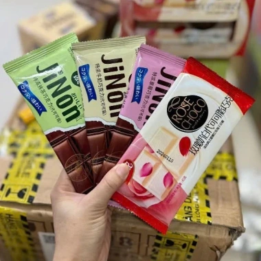 Combo 5 Thanh Socola Mix Matcha, Hoa Hồng, Sữa, Dâu, Socola Đen, Đồ Ăn Vặt - 13.898 VND 3