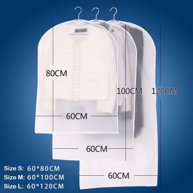 Combo 5 túi bọc quần áo treo tủ, chống bụi, thấm nước 60x80cm - Giá 22.900₫ 9