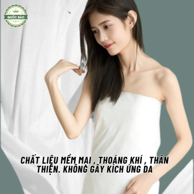 Combo 5 Túi Khăn Tắm Du Lịch 1 Lần Sợi Cellulose Cao Cấp Mềm Mịn - Siêu Thấm Hút, Giá Ưu Đãi 55.000 VND