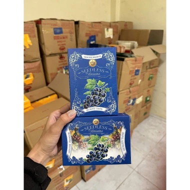 Combo 5 vỏ hộp đựng nho họa tiết ép kim mới 2.025 - Giá chỉ 19.500đ, giảm tới 25%