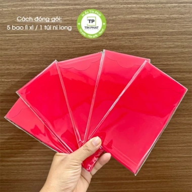Combo 50 & 100 bao lì xì giấy nhung đỏ vàng ánh kim – Thư pháp, vẽ tay, giảm còn 50.000đ 7 Combo 50 & 100 bao lì xì giấy nhung đỏ vàng ánh kim – Thư pháp, vẽ tay, giảm còn 50.000đ 7