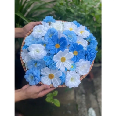 Combo 50-100 bông hoa lụa mix tông màu - Hoa lụa cao cấp, giá chỉ 97.020 VND 7 Combo 50-100 bông hoa lụa mix tông màu - Hoa lụa cao cấp, giá chỉ 97.020 VND 7