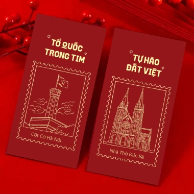 Combo 50 Bao Lì Xì Chibi Tết 2.026 - Con Ngựa Cán Màng Cao Cấp, Mẫu Sang Trọng, Giấy In Sắc Nét - 22.022 VND