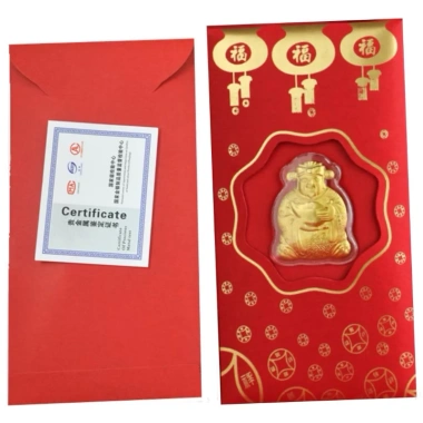 Combo 50 Bao Lì Xì Ông Thần Tài Hỏa Tốc - Thu Hút Tài Lộc Năm Mới Quà Phong Thủy
