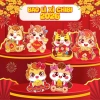 Combo 50 Bao Lì Xì Tết 2.026 Chibi Dễ Thương Ánh Kim Bóng Đẹp Giá chỉ 9.900 VND