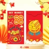 Combo 50 bao lì xì tết bình ngô 2.026 - Hoạt hình Chibi gia đình, chỉ 26.000 VND 4