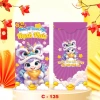 Combo 50 bao lì xì tết bình ngô 2.026 - Hoạt hình Chibi gia đình, chỉ 26.000 VND 6