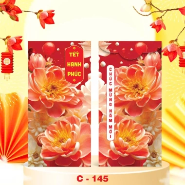 Combo 50 bao lì xì tết bình ngô 2.026 - Hoạt hình Chibi gia đình, chỉ 26.000 VND
