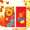 Combo 50 bao lì xì tết bình ngô 2.026 - Hoạt hình Chibi gia đình, chỉ 26.000 VND 9