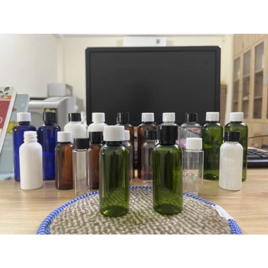 Combo 50 Chai Nhựa Nắp Vặn Xoáy Đa Màu 30ml‑50ml‑100ml Dùng Cho Toner, Serum, Tinh Dầu - Giá Ưu Đãi 190.000 VND