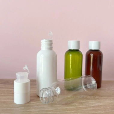 Combo 50 Chai Nhựa Nắp Vặn Xoáy Đa Màu 30ml‑50ml‑100ml Dùng Cho Toner, Serum, Tinh Dầu - Giá Ưu Đãi 190.000 VND