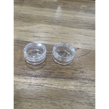 COMBO 50 Hũ Nhựa Chiết Kem 5gr Tròn Thân Trong Nắp Trong Suất Giá chỉ 120.000₫