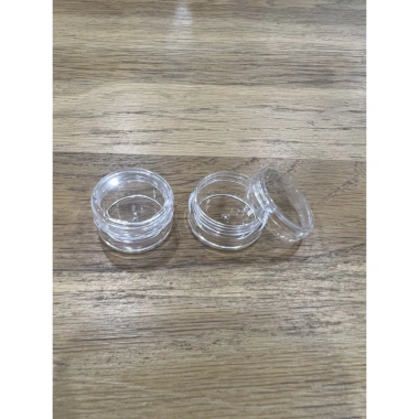 COMBO 50 Hũ Nhựa Chiết Kem 5gr Tròn Thân Trong Nắp Trong Suất Giá chỉ 120.000₫