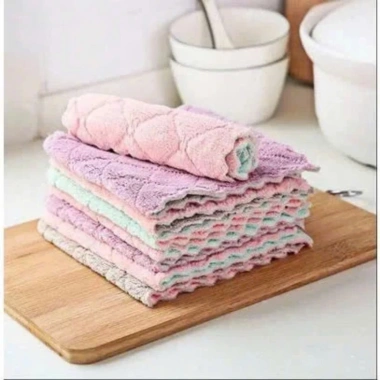Combo 50 Khăn Lau Bếp Đa Năng 2 Mặt Siêu Thấm Nước Giá Ưu Đãi 55.000₫