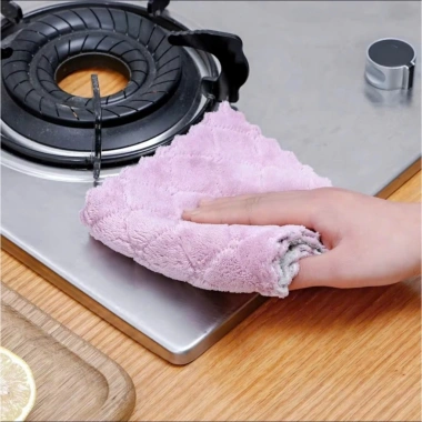 Combo 50 Khăn Lau Bếp Đa Năng 2 Mặt Siêu Thấm Nước Giá Ưu Đãi 55.000₫