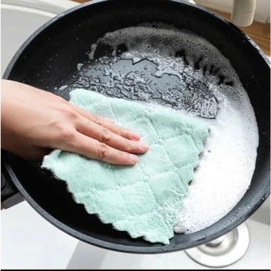 Combo 50 Khăn Lau Bếp Đa Năng 2 Mặt Siêu Thấm Nước Giá Ưu Đãi 55.000₫