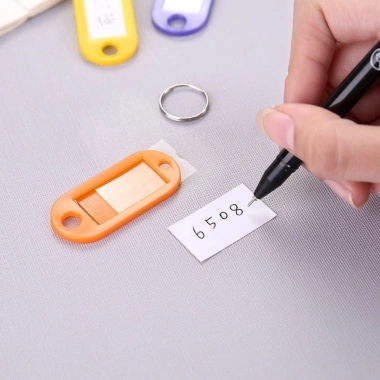 Combo 50 móc khóa đánh dấu và thẻ name tag ghi chú hành lý - Giá chỉ 19.000₫