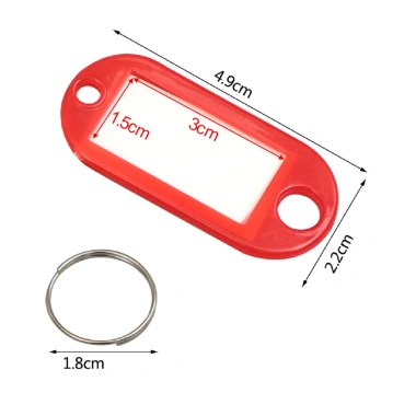 Combo 50 móc khóa đánh dấu và thẻ name tag ghi chú hành lý - Giá chỉ 19.000₫ 4 Combo 50 móc khóa đánh dấu và thẻ name tag ghi chú hành lý - Giá chỉ 19.000₫ 4