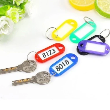 Combo 50 móc khóa đánh dấu và thẻ name tag ghi chú hành lý - Giá chỉ 19.000₫