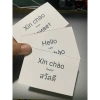 Combo 50 Thẻ Học Từ Vựng, Ghi Nhớ, Ghi Chú In Theo Yêu Cầu - Ép Plastic Giá 29.000 VNĐ 8