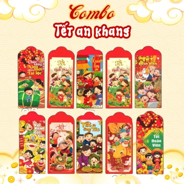 Combo 50/100 Bao Lì Xì Đẹp Tết Bính Ngọ 2.026 - Hot Trend, Lì Xì May Mắn, Mẫu Chúc Năm Mới - Nanastore 4 Combo 50/100 Bao Lì Xì Đẹp Tết Bính Ngọ 2.026 - Hot Trend, Lì Xì May Mắn, Mẫu Chúc Năm Mới - Nanastore 4
