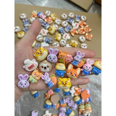 Combo 50/100 Cham Cào & Thỏ Tự Xé - Đồ Chơi Handmade, Quà Tặng Bé, Trang Trí 2