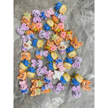 Combo 50/100 Cham Cào & Thỏ Tự Xé - Đồ Chơi Handmade, Quà Tặng Bé, Trang Trí 8