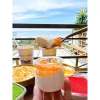 Combo 50/20/10 Hũ Sữa Chua PET Trong Suốt 80‑120ml kèm Nắp Tặng Tem Dán Giá 25.599 5