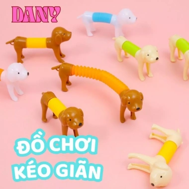 Combo 5/10 Đồ Chơi Tê Giác Kéo Dãn Nhiều Màu Xả Stress Quà Tặng Yêu Thích Cho Bé 24.900₫