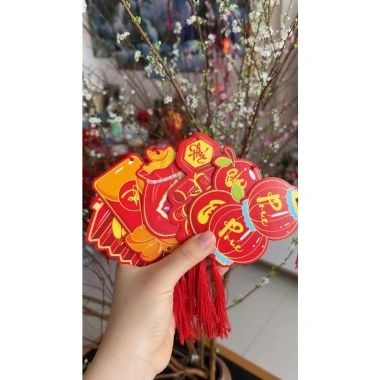 Combo 54 chiếc thẻ liễng không trùng nhau - Trang trí Tết độc đáo, giá chỉ 128.250 VND