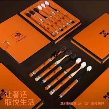 Combo 6 Bàn Chải Đánh Răng Lông Mềm Mại Fullbox Cao Cấp Sang Trọng Bảo Vệ Răng Miệng Giá 50.000đ