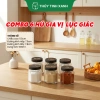 Combo 6 Hũ Đựng Gia Vị Vuông Tròn Lục Giác - Khắc Theo Yêu Cầu, Giá 240.000₫ 3