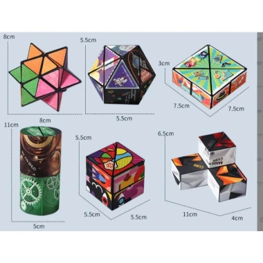 Combo 6 Khối Rubik Biến Thể 19.000đ - Trò Chơi Trí Tuệ Stress Khám Phá Sáng Tạo Bé 5 Combo 6 Khối Rubik Biến Thể 19.000đ - Trò Chơi Trí Tuệ Stress Khám Phá Sáng Tạo Bé 5