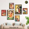Combo 6 Tranh Trang Trí Tết 2.025 - Dán Tường Kèm Keo Dán Tiện Lợi, Decor Tết 96.000₫ 5
