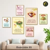 Combo 6 Tranh Trang Trí Tết 2.025 - Dán Tường Kèm Keo Dán Tiện Lợi, Decor Tết 96.000₫ 7