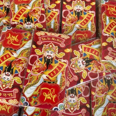 Combo 60 bao lì xì 3D thêu ngựa Tết 2.026 - Giá chỉ 59.000 VND, giảm 15