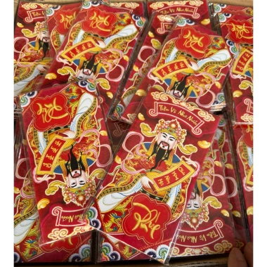 Combo 60 bao lì xì 3D thêu ngựa Tết 2.026 - Giá chỉ 59.000 VND, giảm 15