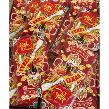 Combo 60 bao lì xì 3D thêu ngựa Tết 2.026 - Giá chỉ 59.000 VND, giảm 15