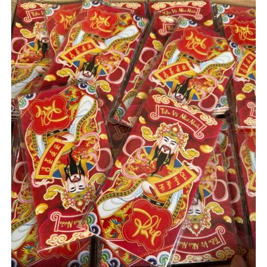 Combo 60 bao lì xì 3D thêu ngựa Tết 2.026 - Giá chỉ 59.000 VND, giảm 15