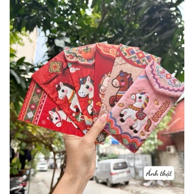 Combo 60 bao lì xì họa tiết chú ngựa may mắn 2.026 - Giá chỉ 39.000 VNĐ 8