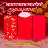 COMBO 66 Bao lì xì Tết 2.026 Bính Ngọ đỏ nhũ vàng - Giá sỉ cao cấp 98.750 VND 10