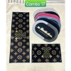 Combo 8 thảm lau chân bếp 3D Bali nỉ lì - 2 tấm sàn + 6 thảm bầu dục, chỉ 40.000₫ 5