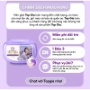 Combo 80 viên giặt xả TopGia: Thơm lâu hoa hồng, lavender, giặt sạch, tiết kiệm 9