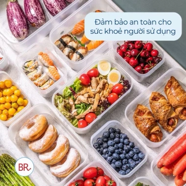 Combo 9 hộp thực phẩm chữ nhật Hokori - Hộp bảo quản đồ đông lạnh MAIHONGPHONG 40.000đ