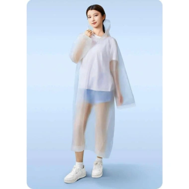 Combo áo mưa trẻ em dài dùng 1 lần, nhiều màu, gọn nhẹ, giá chỉ 17.000đ 2