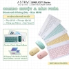 Combo AstroMazing Bluetooth không dây mini cho tablet - Chuột + Bàn phím - 95.000₫