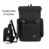Combo Balo Du Lịch và Túi Đeo Chéo Nam Chất Vải Bền Bỉ - Đựng Laptop, Sách Vở, Quần Áo Đa Năng - Giá 60.496 VND 2