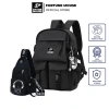 Combo Balo Fortune Mouse Laptop B188 + Túi Đeo Chéo Hàn Quốc 012 - Giá 289.000 VND